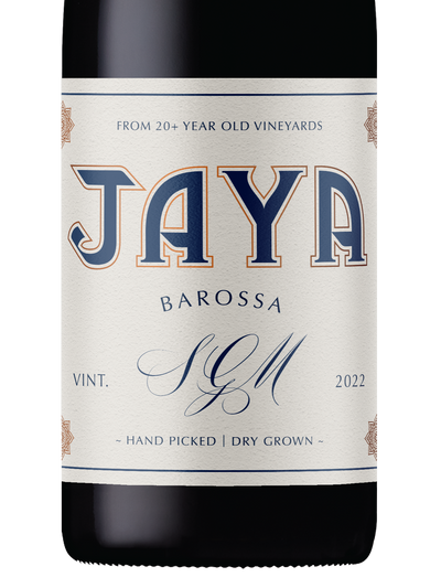 JAYA Barossa SGM 2022 label