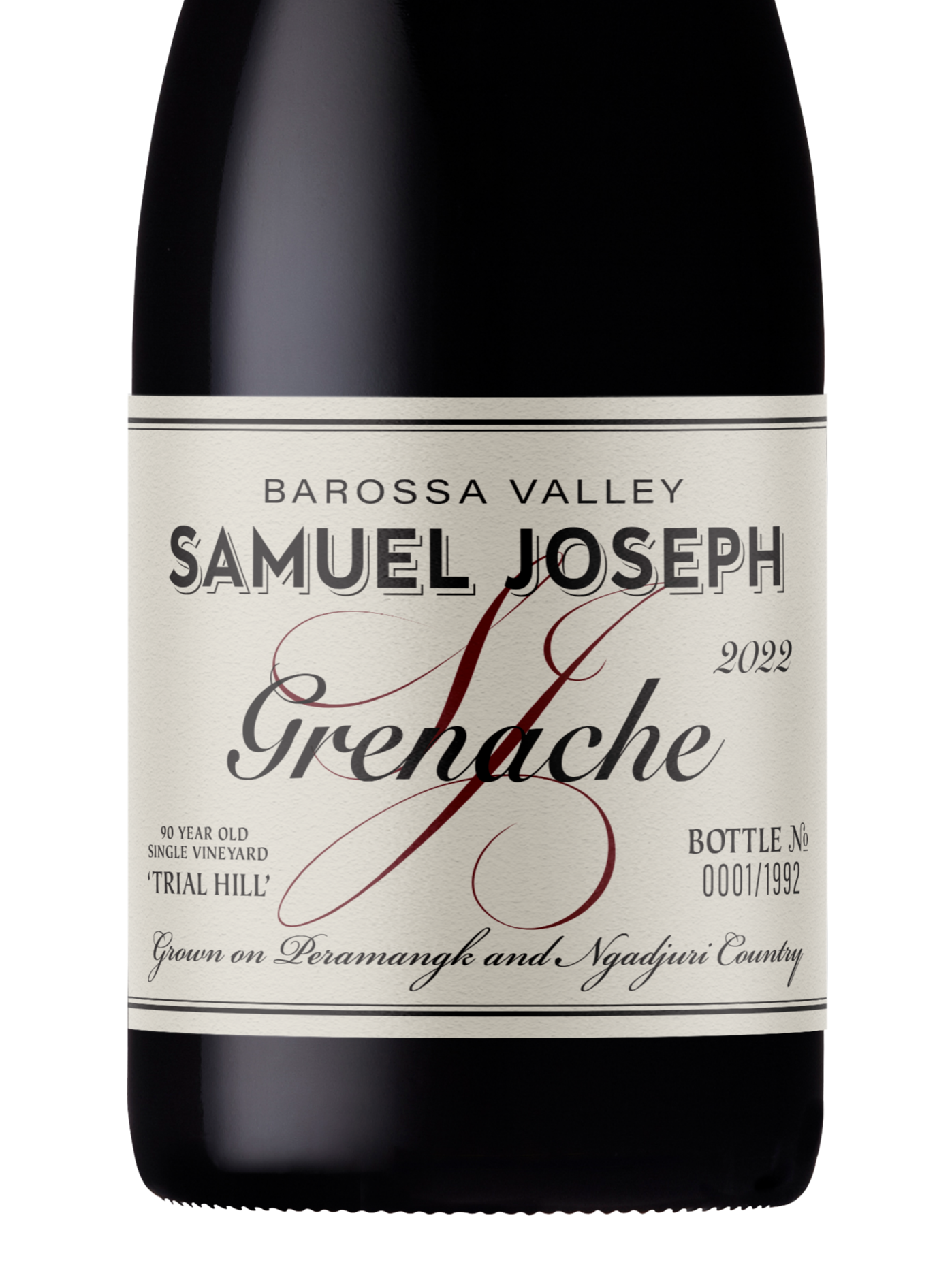 Samuel Joseph - Trial Hill Grenache 2022 label